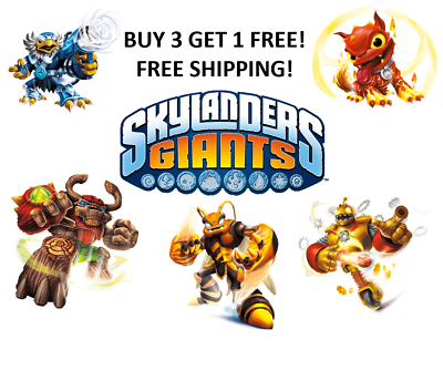 #ad Skylanders Giants Figures BUY 3 GET 1 FREE FREE SHIPPING $3.99