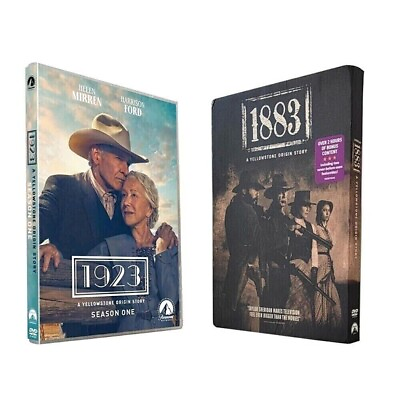 #ad #ad COMBO SET Yellowstone Origin Story 1883 1923 DVD 7 disc Box Set Region 1 $17.60