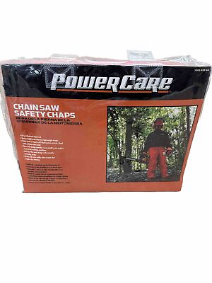 #ad Powercare Pro Saw Safety Chap 11 Layers Polypropylene Woven Blend Nylon Orange $31.88
