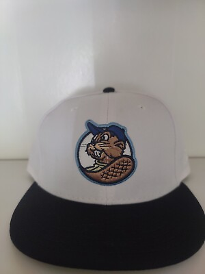 #ad Portland Beavers New Era Hat Size 7 1 2 Made In The USA $35.00