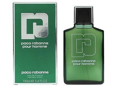 #ad PACO RABANNE pour homme Cologne 100ml 3.4 FL oz EDT For Men New in Box $55.99