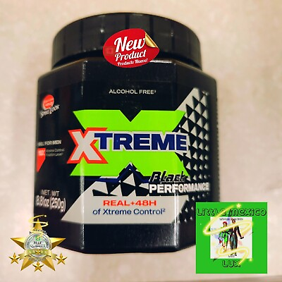 XTREME GEL BLACK PERFORMANCE REAL 48 HOURS 250G 8.8OZ YOUNGER LOOKING HAIR ⚡️ #ad $14.99