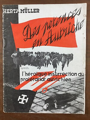 #ad Herta Muller 1934 Of Handlebar Clamps IN Austria Proletariat Austrian Fascism $40.53
