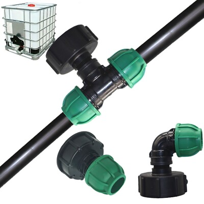 #ad IBC Tank MDPE Outlet Kit S60x6 Expand Your Water Distribution Network $20.68