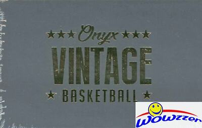 #ad 2021 22 Onyx Vintage Collection BASKETBALL HOBBY Sealed Box 2 ON CARD AUTOGRAPHS $39.95