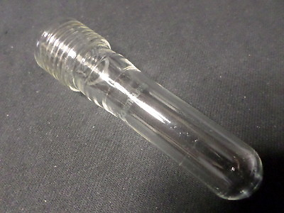 #ad Chemglass #15 Thread 95 x 20mm Cylindrical Glass Pressure Vessel 15mL No Plug $15.99