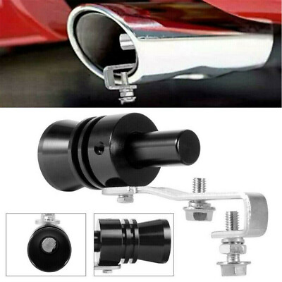 #ad Turbo Sound Muffler Simulator Whistle Tip Blow Valve Off Noise Auto Accessories $9.99