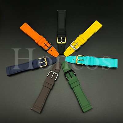#ad 20 21 22 MM FKM Silicone Rubber Watch Band Strap Quick Release Fits for IWC $23.99