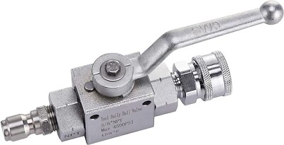 #ad Pressure Washer Ball Valve Kit 3 8 Inch Quick Connect for Power $35.63