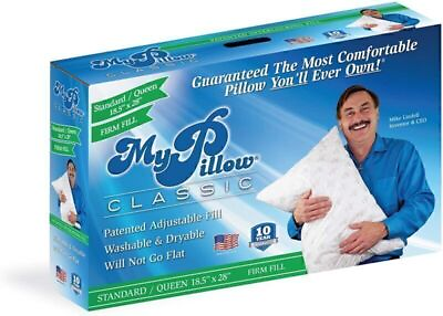 USA My Pillow Series Machine Washable Classic Premium Bed Pillow Sleeping #ad $22.99