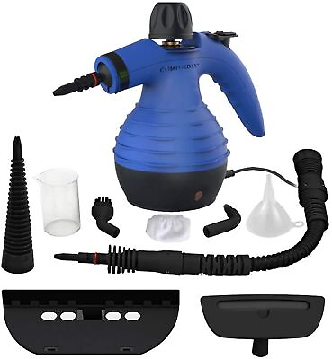 #ad Handheld Pressurized Steam Cleaner Multi Purpose Steamer with 9 Piece Acces... $57.39