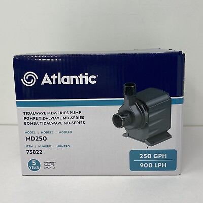 #ad Atlantic MD250 Tidalwave MD Series Pump 250GPH 900LPH $62.99
