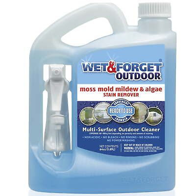 #ad Liquid Outdoor Surface Cleaner Ready to Use Moss Mold Mildewamp;Algae Stain Remover $20.64