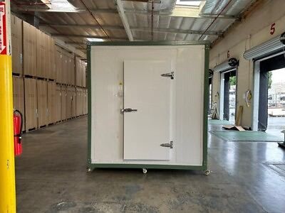 #ad NEW Portable Walk In Freezer Insulated Ice Storage Mobile Caster 10#x27; x 7.2#x27; x 8#x27; $6798.37