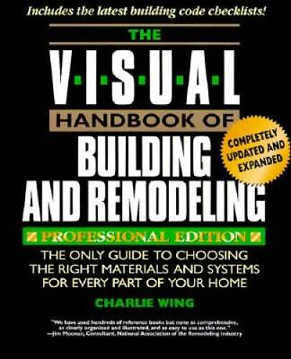 #ad Visual Handbook of Building and Remodeling Paperback GOOD $7.10