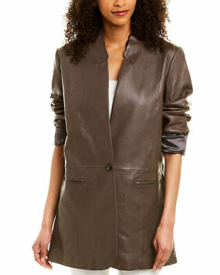 #ad Leather Women Premium Stylish Coat Blazer Classy Hot Festive Genuine Lambskin $146.20