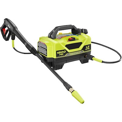 #ad 1800 PSI 1.2 GPM Cold Water Electric Pressure Washer $159.93