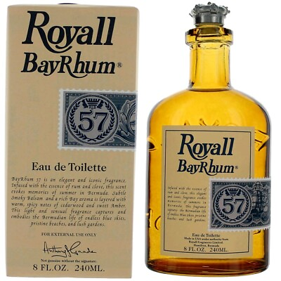 #ad Royall BayRhum 57 by Royall Fragrances 8 oz EDT Splash for Men $49.38