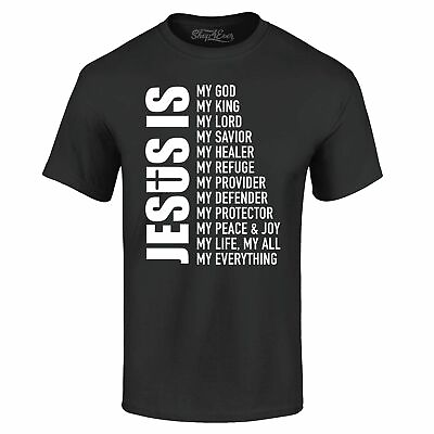 Jesus Is My Everything T shirt Christian Church Faith Cross Shirts #ad #ad $13.95