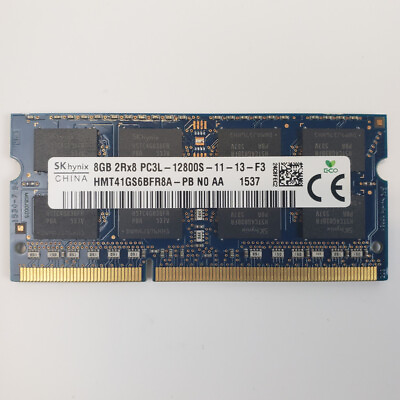 #ad 8GB PC3L 12800S 1600MHz SODIMM DDR3 RAM Grade A $12.00
