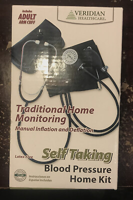#ad self taking blood pressure home kit veridian healthcare $23.75