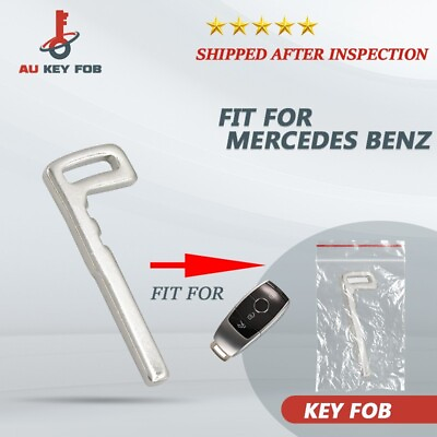#ad For Mercedes Benz 2017 E Class W213 2018 S Smart Car Key Blade Emergency Insert $10.59