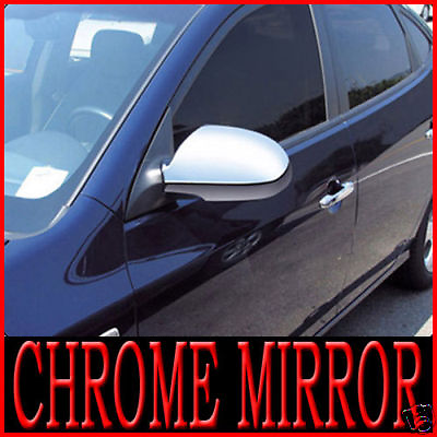 #ad Chrome Mirror Cover 2pc Kit For 07 09 Hyundai Elantra $36.53