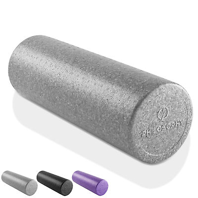 #ad High Density Foam Roller for Exercise Massage Muscle Recovery Round $9.99