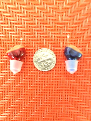 #ad PAIR MINI DIGITAL IN EAR CIC HEARING AIDS amp; NOISE REDUCTION 3 SMART PROGRAMS $119.00
