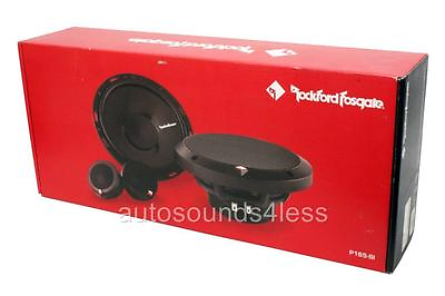 #ad Rockford Fosgate P165 SI 120 W 6.5quot; 2 Way Component Shallow Mount Speakers 6 1 2 $134.99