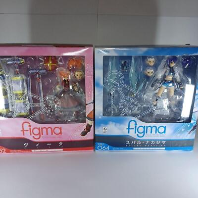 #ad Magical Girl Lyrical Nanoha Figure Figma Vita Subaru Max Factory Goods Lot 2 $147.20