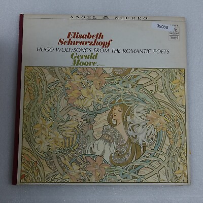#ad Hugo Wolf Songs From The Romantic Poets LP Vinyl Record Album $5.77