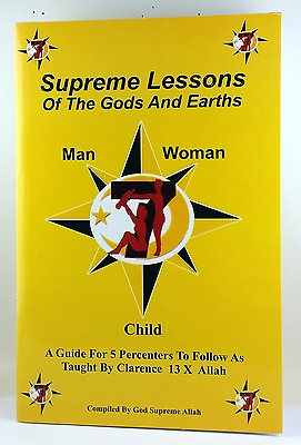 #ad Supreme Lessons of the Gods and Earths A guide for 5 Percenters to Follow $14.00