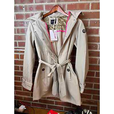 #ad Women#x27;s Jessica Simpson Water Resistant Belted Anorak Jacket color Sand LG NWT $39.00
