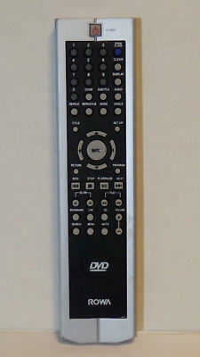#ad ROWA DVD3610 Remote Control for DVD player Model DVD 3610 w Battery Cover AAA $9.97
