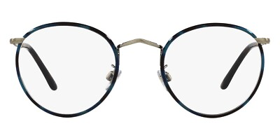 #ad Giorgio Armani AR 112MJ Eyeglasses Men Gold Round 49mm New amp; Authentic $199.41
