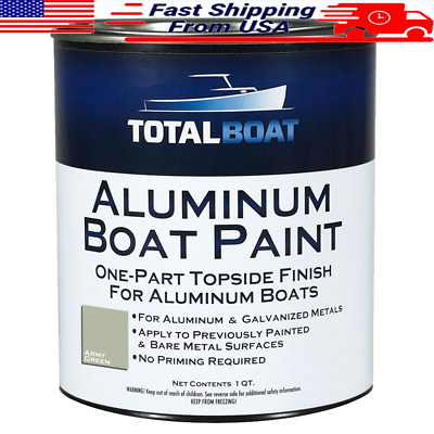 #ad #ad Aluminum Boat Paint Dinghies Canoes Prevent Corrosion Marine Paint Dries Fast $68.97