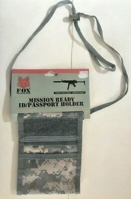 #ad 🔥Mission Ready ID Passport Holder 🔥Fox Tactical Gear Combat Spec Built New $11.99