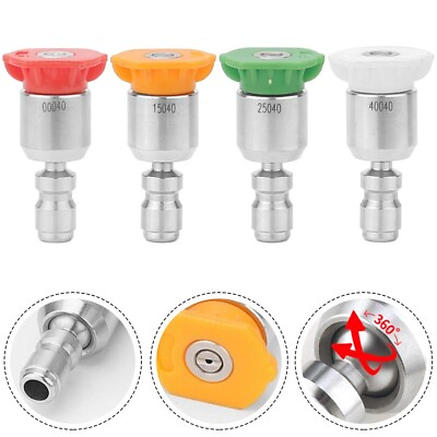 #ad Replace or Upgrade Your Pressure Washer Nozzles with This High Quality Set $31.32