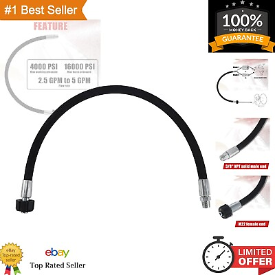 #ad Pressure Washer Whip Hose with Swivel Hose Reel Connector Hose for Pressure ... $50.40