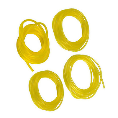 4PCS Petrol Fuel Line Hose Gas Pipe Tubing For Trimmer Chainsaw Mower Blower #ad $9.89