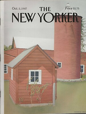 #ad The New Yorker October 5 1987 Grtetchen Dow Simpson Cover Complete Magazine $10.51