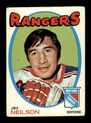 #ad 1971 72 Topps #112 Jim Neilson G NY Rangers 546111 $0.99