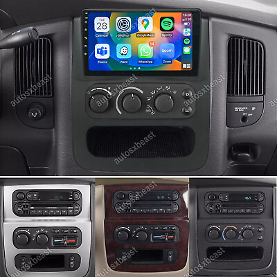 #ad Apple CarPlay Android Auto For 2003 2004 2005 RAM 1500 2500 3500 Radio GPS WIFI $189.00
