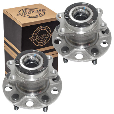 Pair Wheel Hub Bearings for Dodge Caliber Jeep Compass Patriot Rear 5105770AF #ad $114.00