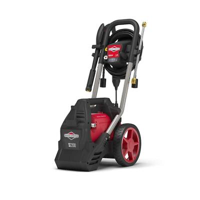 #ad Briggs and Stratton Electric Pressure Washer 2200 PSI 1.2 GPM Corded With Wheels $291.69