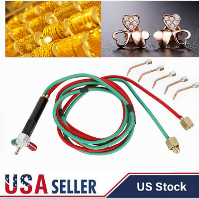 #ad Mini Gas Little Torch Copper Welding Soldering Kit w 5 tips Jewelry Jewelers US $19.87