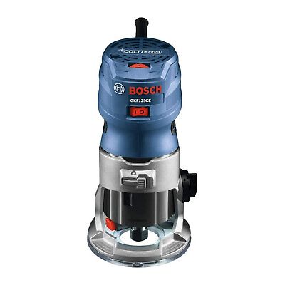 #ad #ad Bosch GKF125CEK RT 120V 7 Amp 1.25 HP Variable Speed Palm Router Refurbished $83.99