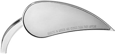 #ad Arlen Ness Chrome Right Micro Die Cast Rad III Teardrop Chopper Mirror 13 091 $85.45