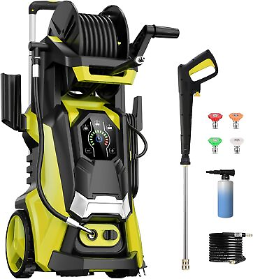 Electric Pressure Washer 4000PSI 2.6GPM 3 Modes of Touch Screen Adjustable #ad $184.99